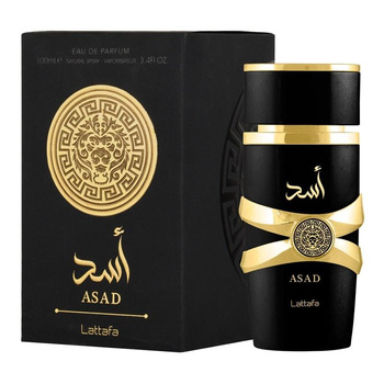 Woda Perfumowana Męska Lattafa Asad EDP Trwały Orientalny Zapach 100 ml