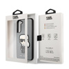Karl Lagerfeld Saffiano Ikonik Patch - Samsung Galaxy S22+ Case (silver)