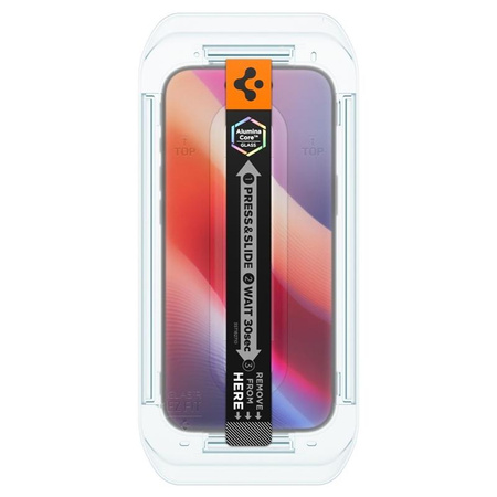 SZKŁO HARTOWANE DO IPHONE AIR SPIGEN Z RAMKĄ SZYBKA OCHRONNA NA EKRAN 2 SZT
