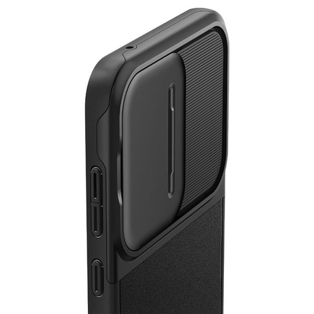 Spigen Optik Armor - Gehäuse für Samsung Galaxy A55 5G (Schwarz)