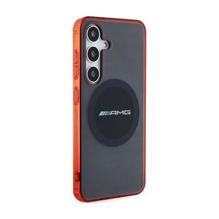 AMG Transparent Bicolor MagSafe - pouzdro pro Samsung Galaxy S24 (černé)