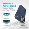 Speck Presidio2 Grip ClickLock & MagSafe - Case iPhone 16e / iPhone 15 / iPhone 14 / iPhone 13 (Coastal Blue / Dust Grey / White)