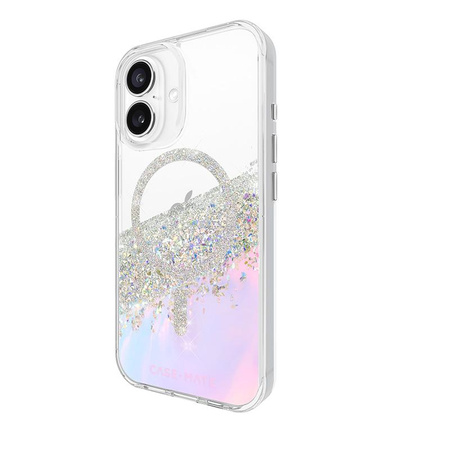 Case-Mate Karat MagSafe - Case for iPhone 16 (Holographic Soap Bubble)