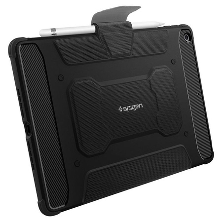 Spigen Rugged Armor Pro - Gehäuse für iPad 10.2" (2021-2019) (Schwarz)