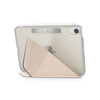 Moshi VersaCover - iPad mini 6 (2021) Origami-Hülle mit Apple Pencil Ladefunktion (Savanna Beige)