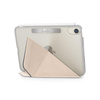 Moshi VersaCover - iPad mini 6 (2021) origami tok Apple Pencil töltéssel (Savanna Beige)