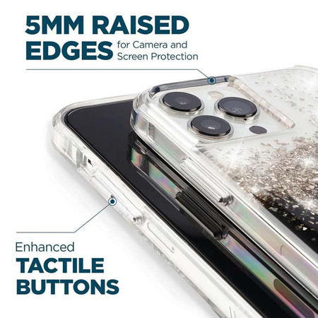 Case-Mate Karat MagSafe - iPhone 14 Pro Max Hülle verziert mit Onyx (Onyx)