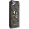 Guess 4G Big Logo - Coque pour iPhone 16e (marron)