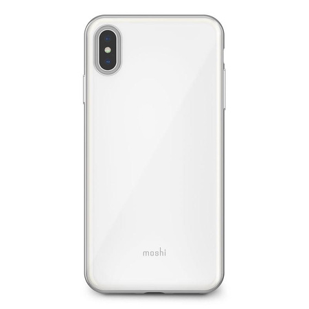 Moshi iGlaze - iPhone Xs Max tok (gyöngyházfehér)