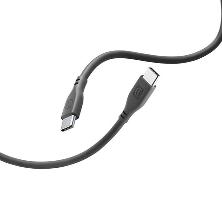 Cellularline Soft Cable - USB-C to USB-C cable 1.2 m (black)