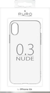 PURO 0.3 Nude - tok iPhone XR (átlátszó)