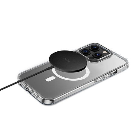 Puro Magnetic Charging Cable USB-C Magsafe - 15W inductive wireless charger (black)