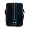 BMW Carbon Blue Stripes - 8" Tablet-Tasche (schwarz)