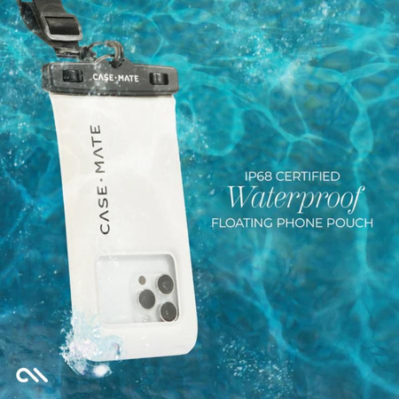 Case-Mate Waterproof Floating Pouch - Waterproof case for smartphones (Sand Dollar)