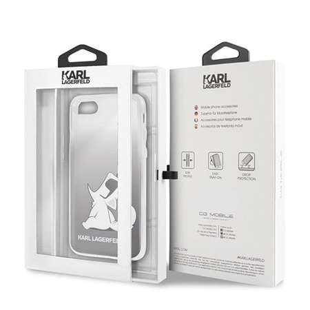 Karl Lagerfeld Choupette Fun Sunglasses - Case iPhone SE 2020 / 8 / 7 (Black)