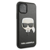 Karl Lagerfeld szilikon ikonikus Karl`s Head - iPhone 11 Pro tok (fekete)