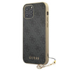 Guess 4G Charms Kollektion - iPhone 12 / iPhone 12 Pro Tasche (grau)