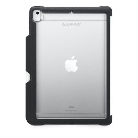 STM DuxShell Duo - pancéřované pouzdro pro iPad 10,2" (2021-2019) MIL-STD-810G (černé)