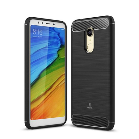 Crong Soft Armour Cover - Xiaomi Redmi 5 Plus Hülle (schwarz)