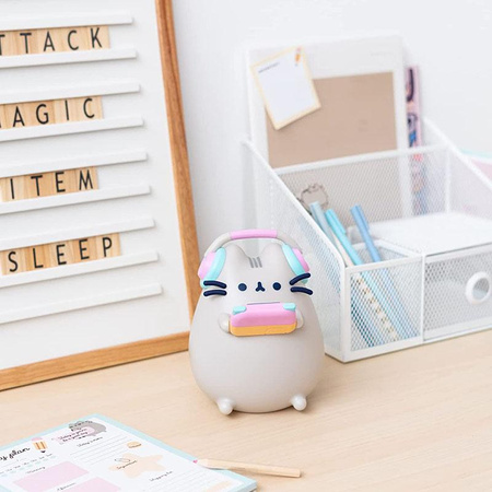 LAMPKA NOCNA PUSHEEN DLA DZIECI DO POKOJU NA BIURKO Z KOTEM