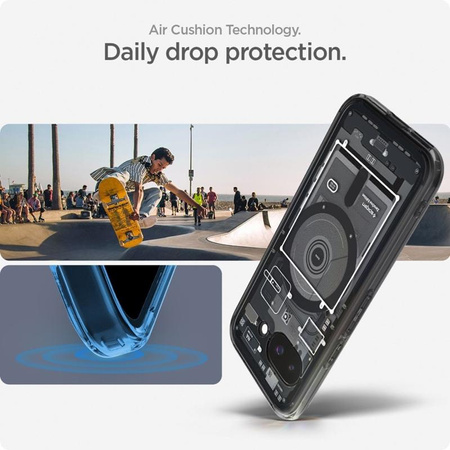 Spigen Ultra Hybrid Mag MagSafe - Etui do Google Pixel 9a (Zero One Black)