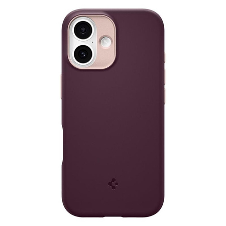 Spigen Nano Pop Mag MagSafe - Hülle für iPhone 17 (Burgundy Bean)