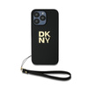 DKNY Wrist Strap Stock Logo - Case for iPhone 14 Pro Max (Black)