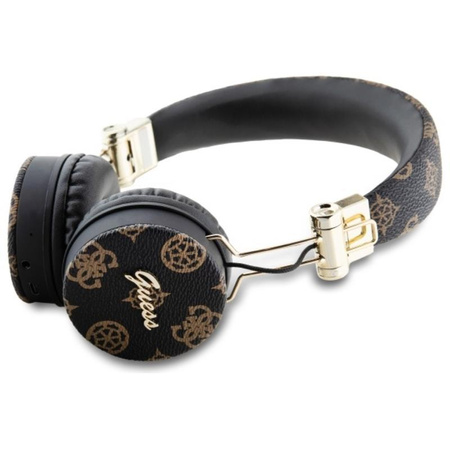 Guess Peony Script Round Shape - Bluetooth ENC vezeték nélküli fülhallgató (fekete)