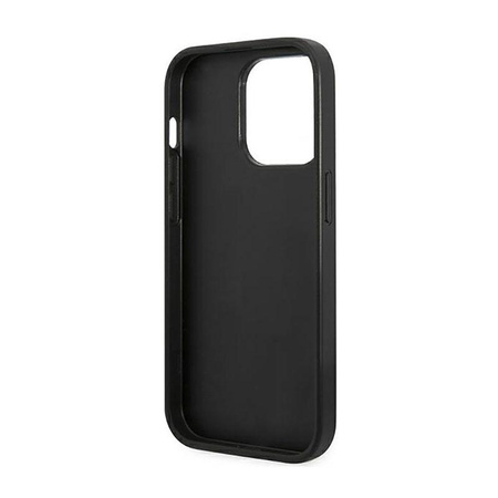 Guess 4G Bottom Stripe Metal Logo Collection - iPhone 14 Pro Max Case (grey)