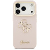 ETUI DO IPHONE 17 PRO GUESS ORYGINALNE RÓŻOWE Z PODSTAWKĄ MODNE CASE