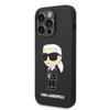 Karl Lagerfeld Silicone NFT Ikonik MagSafe - iPhone 14 Pro Case (black)