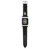 Karl Lagerfeld Saffiano Karl Head – Pasek do Apple Watch 38/40/41 mm (czarny)