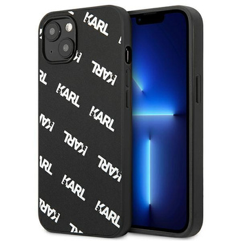 Karl Lagerfeld Allover - iPhone 13 Mini Tasche (schwarz)