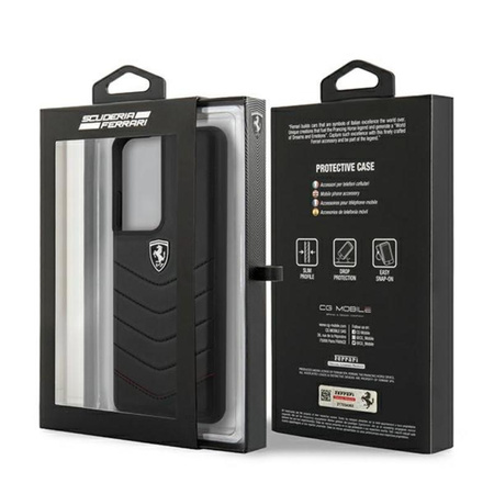 Ferrari Off Track Quilted - Etui Samsung Galaxy S21 Ultra (black)