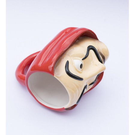 House of Paper - Kerámia bögre 3D ajándékdobozban 350 ml (Salvador Dali maszk)