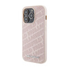 Karl Lagerfeld Quilted K Pattern - pouzdro pro iPhone 15 Pro (růžové)