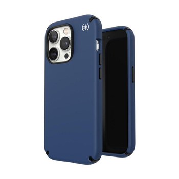 Speck Presidio2 Pro - Antibakteriális tok iPhone 14 Pro készülékhez (tengerparti kék / fekete / fehér)