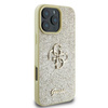 Guess Fixed Glitter Big 4G - iPhone 16 Pro Tasche (Gold)