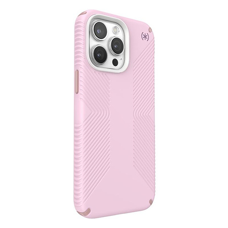 Speck Presidio2 Grip Magsafe - iPhone 15 Pro Max tok (Soft Lilac / Carnation Petal / Rouge Pink)