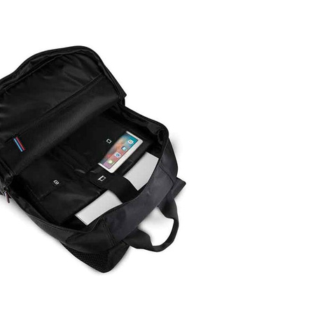BMW Carbon Navy Stripe - 16" Notebook Backpack (Black)
