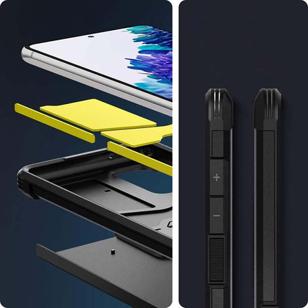 Spigen Tough Armor - Etui do Samsung Galaxy S20 FE (Czarny)