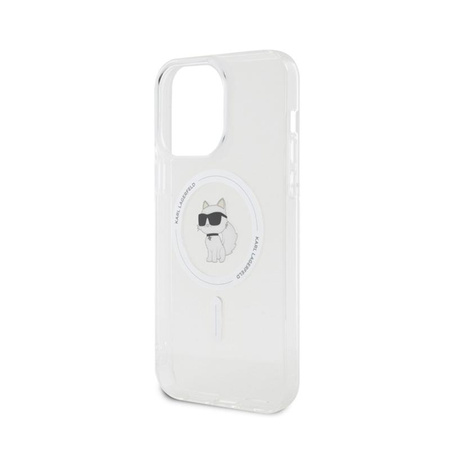 Karl Lagerfeld IML Choupette MagSafe - iPhone 15 Pro Max tok (átlátszó)