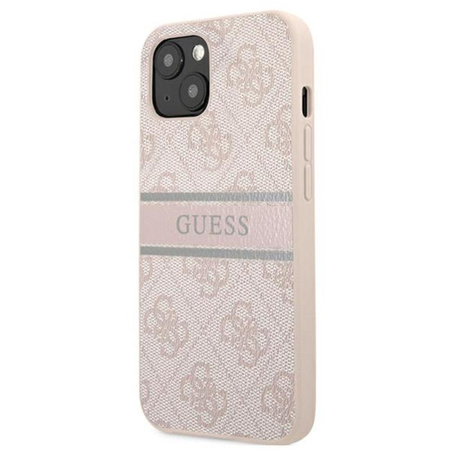 Guess 4G Printed Stripe - iPhone 13 Tasche (rosa)