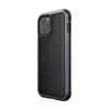 X-Doria Raptic Lux - Aluminiumgehäuse für iPhone 12 Pro Max (Falltest 3m) (Black Carbon Fiber)