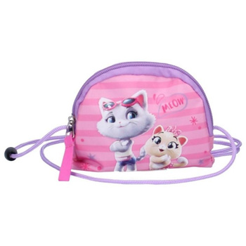 44 Cats - Wallet on a String (pink)