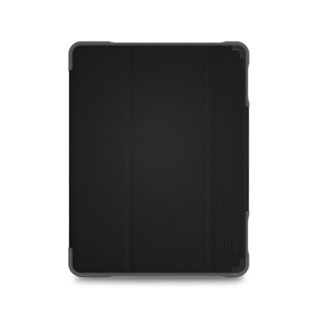 STM Dux Plus Duo - Gepanzerte Tasche für iPad 10.2" (2021-2019) MIL-STD-810G mit Apple Pencil Halterung (Schwarz), EDU/COM Version