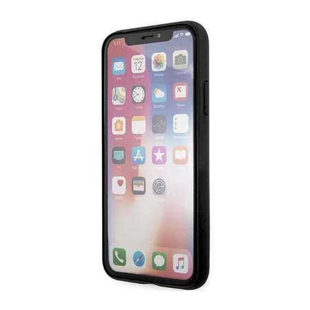 Guess 4G Big Metal Logo - pouzdro pro iPhone X (šedé)