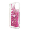Karl Lagerfeld Glitter Liquid Floatting Charms - iPhone 11 Hülle (Pink Floatting Charms)