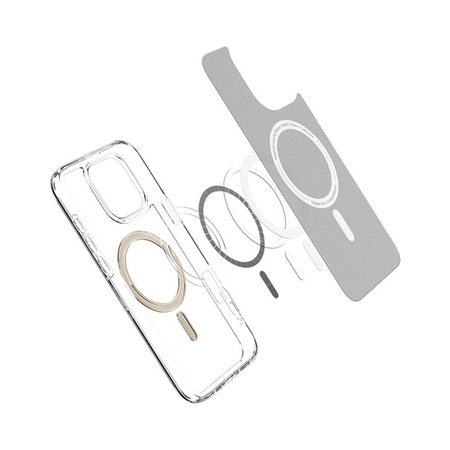 Spigen Ultra Hybrid Mag MagSafe - Pouzdro pro iPhone 16 Pro (Gold)