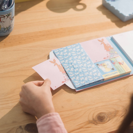 Kalendarz Tygodniowy A4 Muminki dla Dzieci Tydzień na Stronie + Karteczki